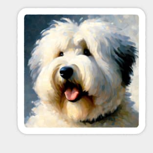 Old English Sheepdogs Sticker